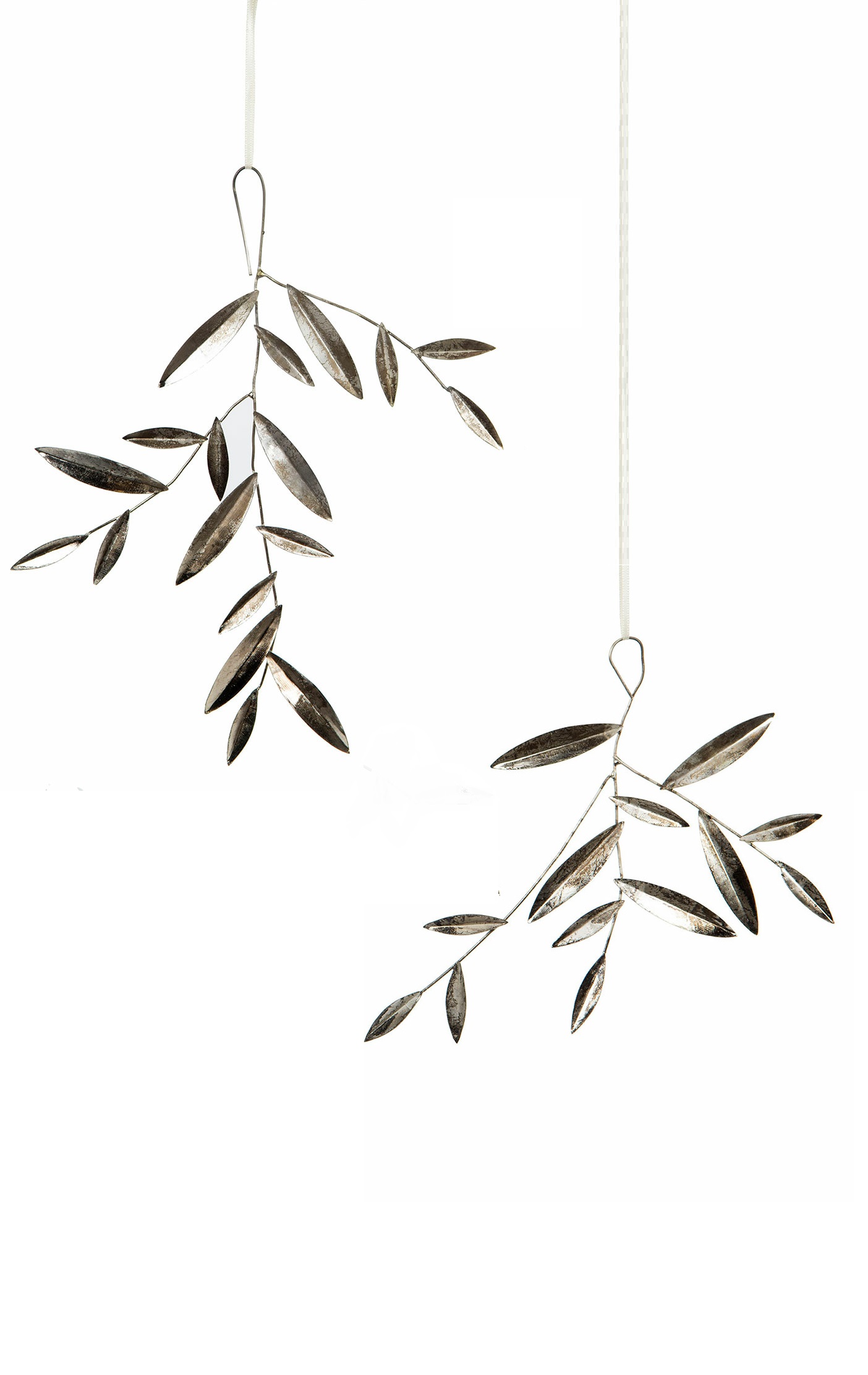Olive Branch with Hanger - Champagne - 2-pack - 2