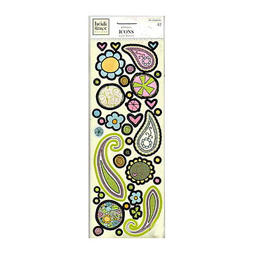 Heidi Grace Glitter Stickers Reagans Closet - Icons