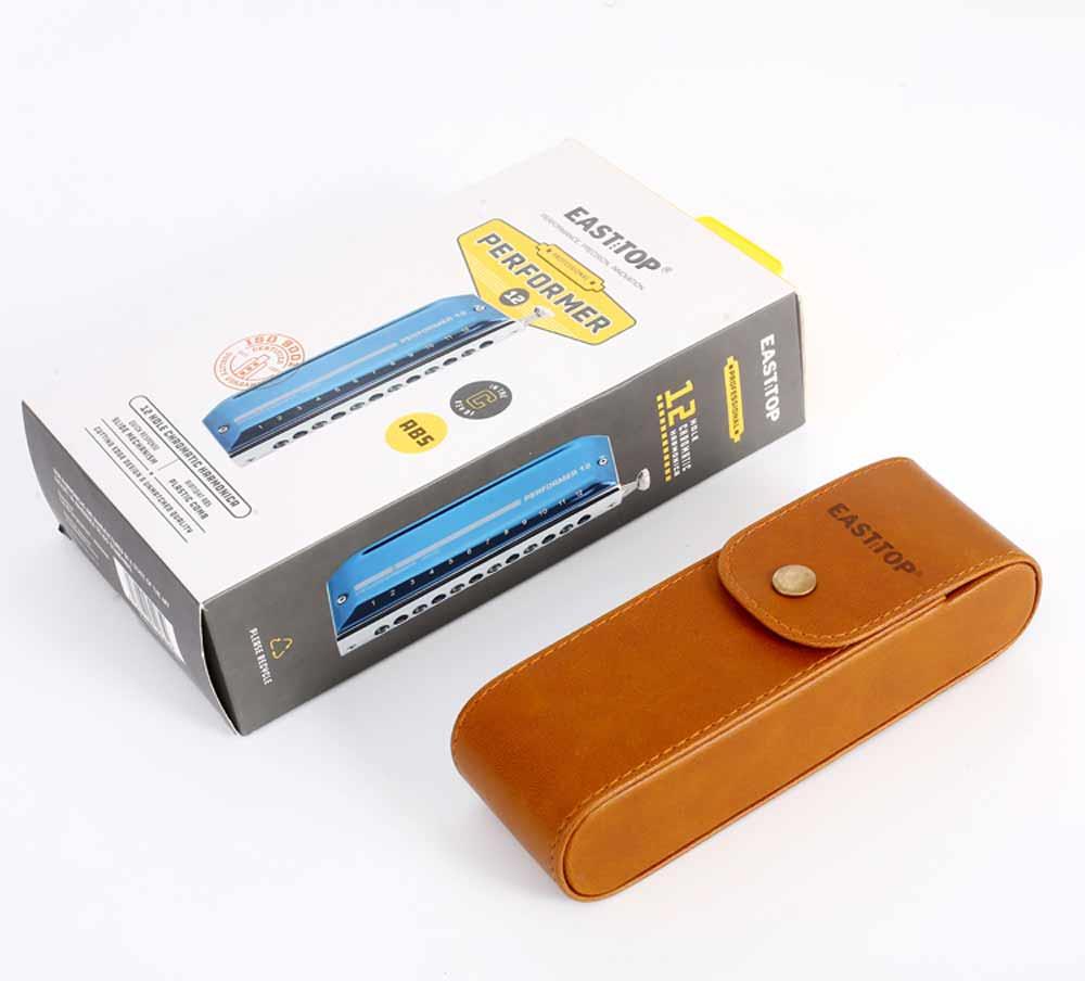 Easttop Chromatic Harmonica - EAP-12 Performer - Key C - 2