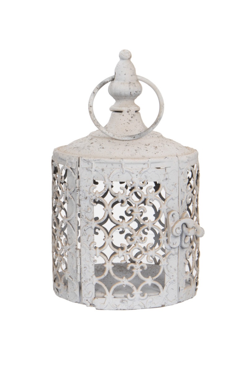 Lantern - Candle lantern - Antique white - Small - 2