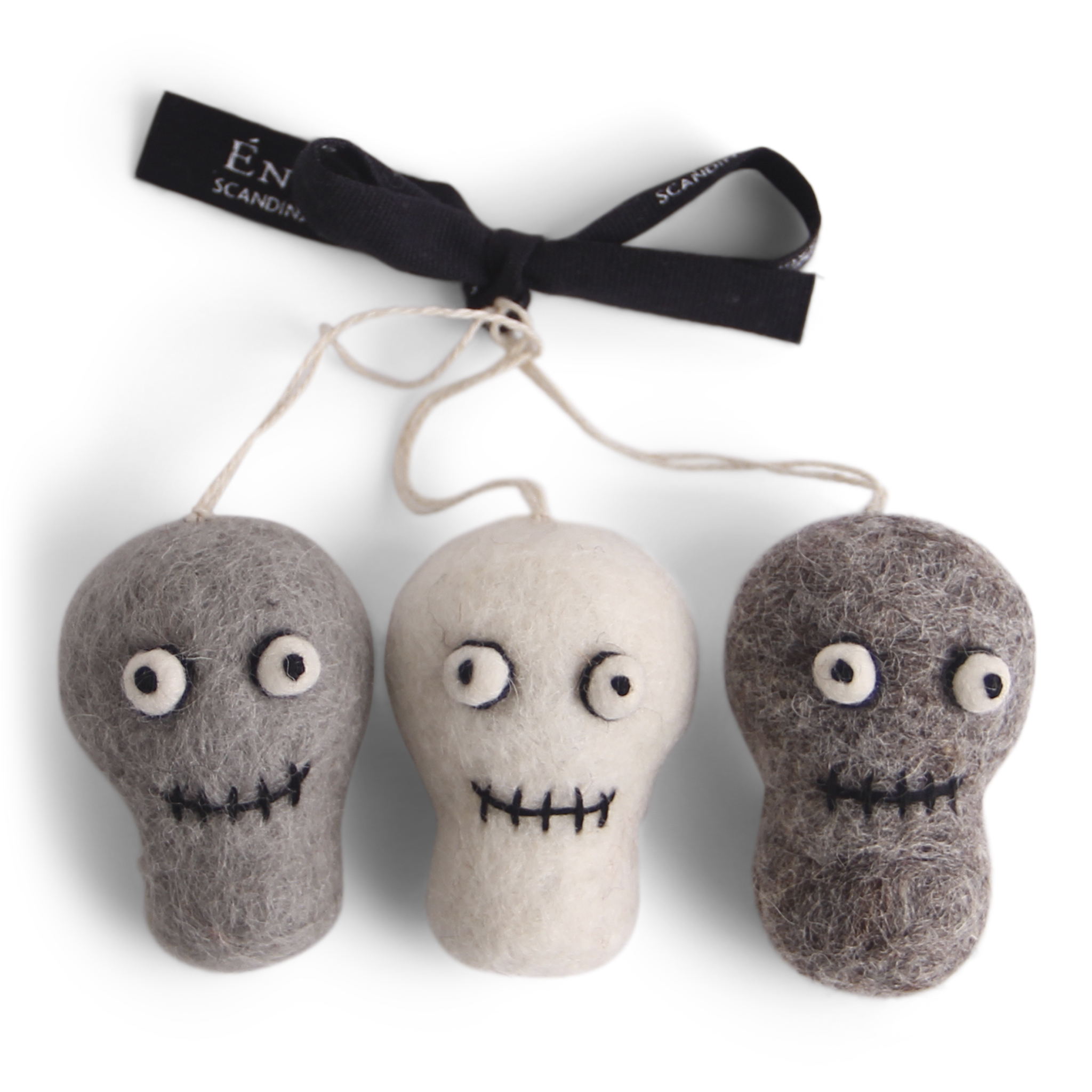halloween skelett huven, tovad ull - CasaComo.eu