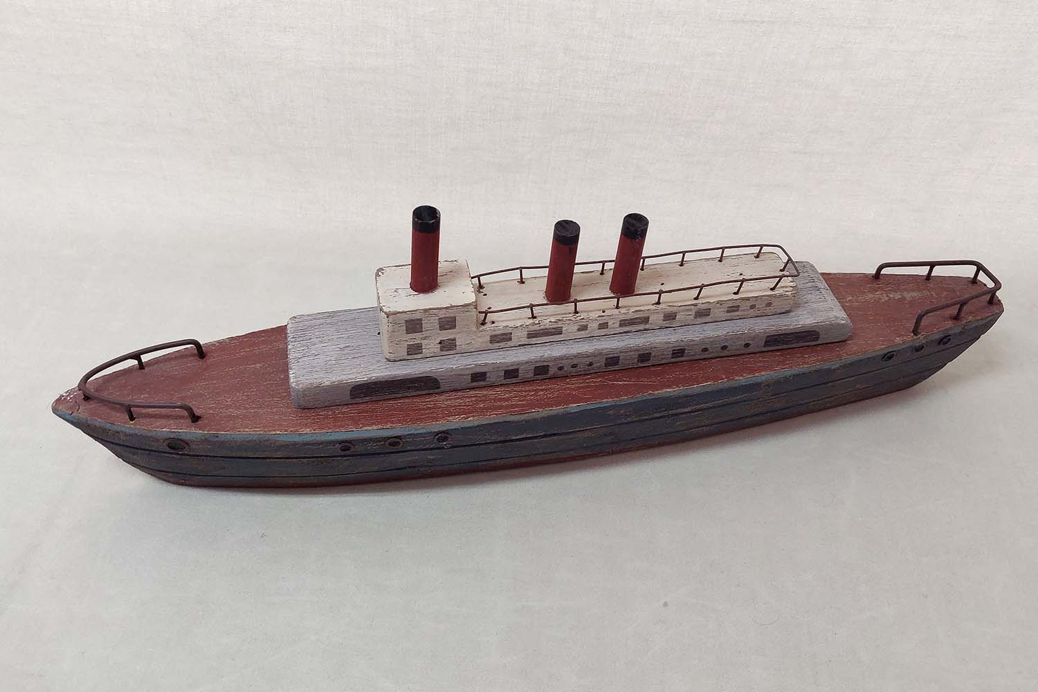 Passagerarfartyg Drivved 62x19x13 cm - 2