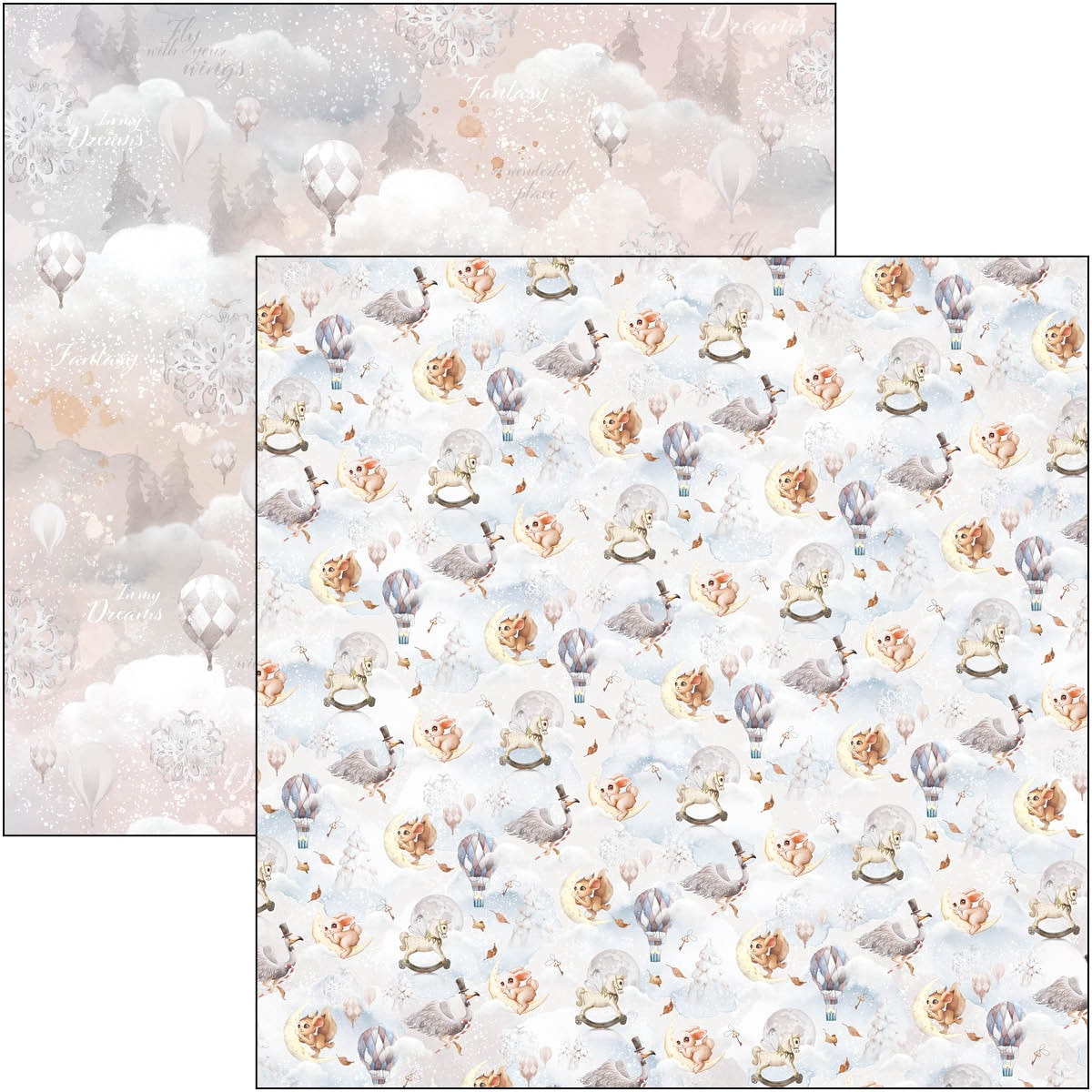 Ciao Bella -DREAMLAND   - 12x12, 8 olika dubbelsidiga ark - 3