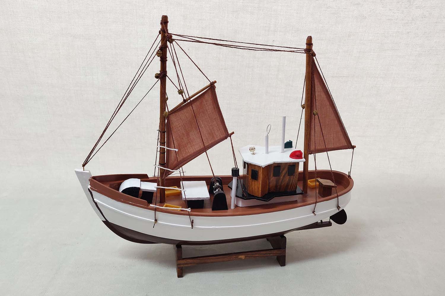 Fiskebåt Smögen 38x33 cm - 2
