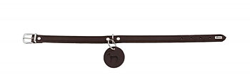 Hunter Läderhalsband Aalborg Brown