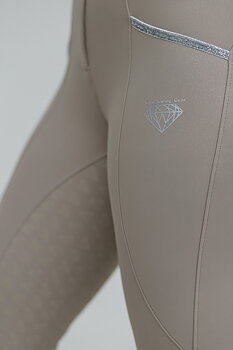 Ridbyxor "second skin" BEIGE SUPERGLITTER