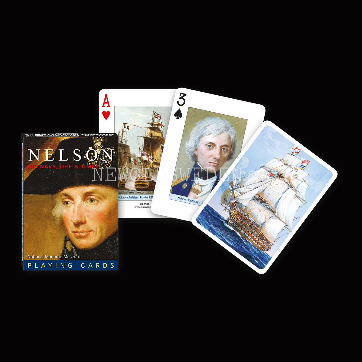 NELSON Collectors' Cards Kortlek PIATNIK