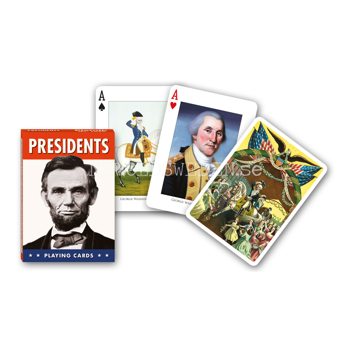 PRESIDENTS Collectors' Cards Kortlek PIATNIK - 3