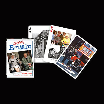 QUIRKY BRITIAN Collectors' Cards Kortlek PIATNIK