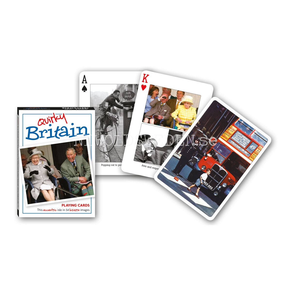 QUIRKY BRITIAN Collectors' Cards Kortlek PIATNIK - 3