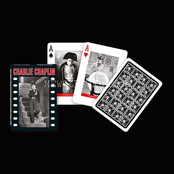 CHARLIE CHAPLIN Collectors' Cards Kortlek PIATNIK **