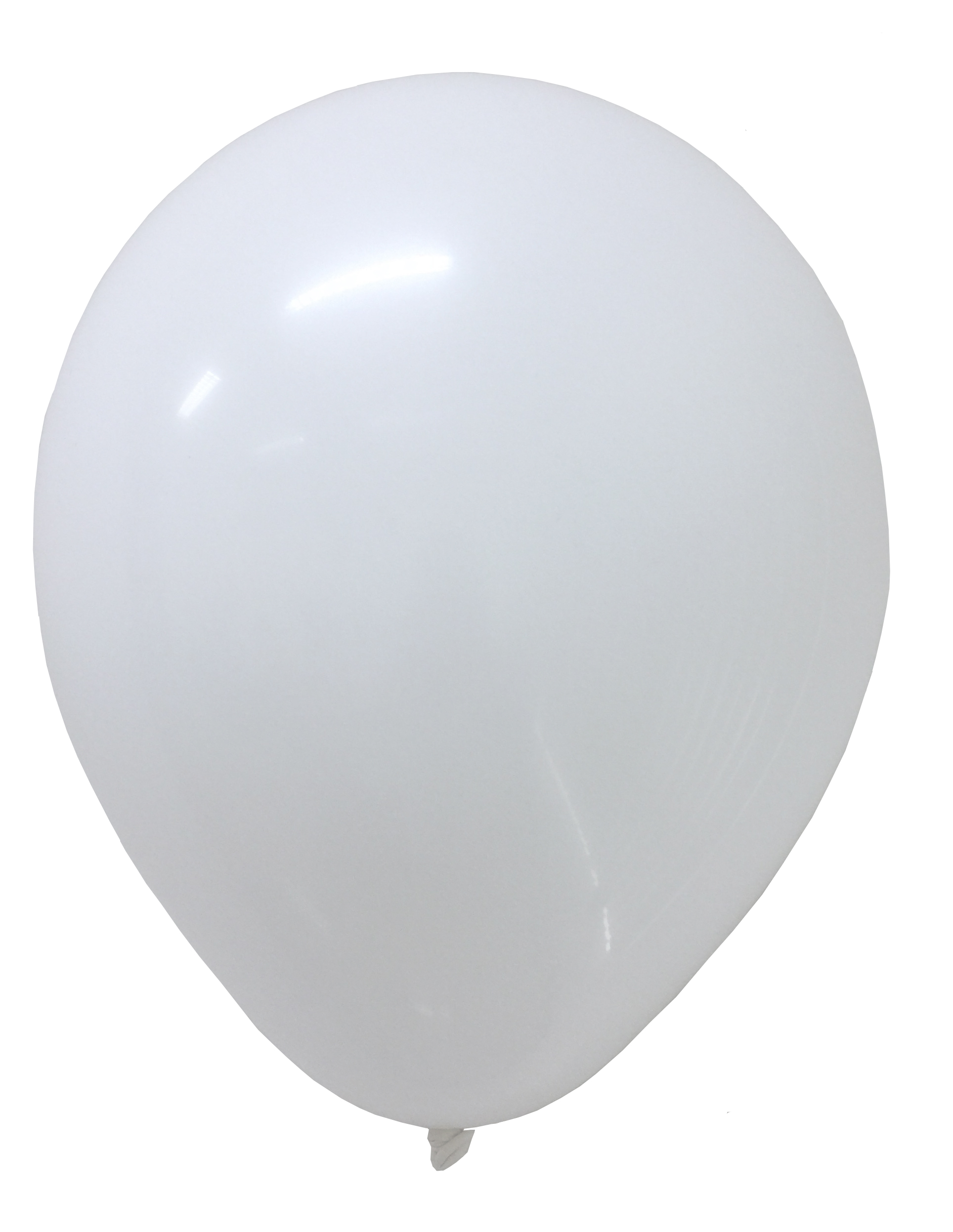 Gaggs Ballong Enfärgade 20-Pack, Vit