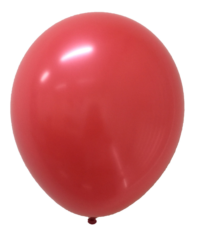 Gaggs Ballong Enfärgade 20-Pack, Röd