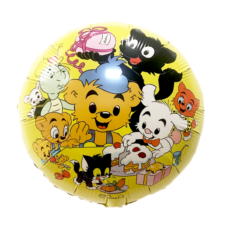 Gaggs Folieballong Bamse med Vänner 45 cm