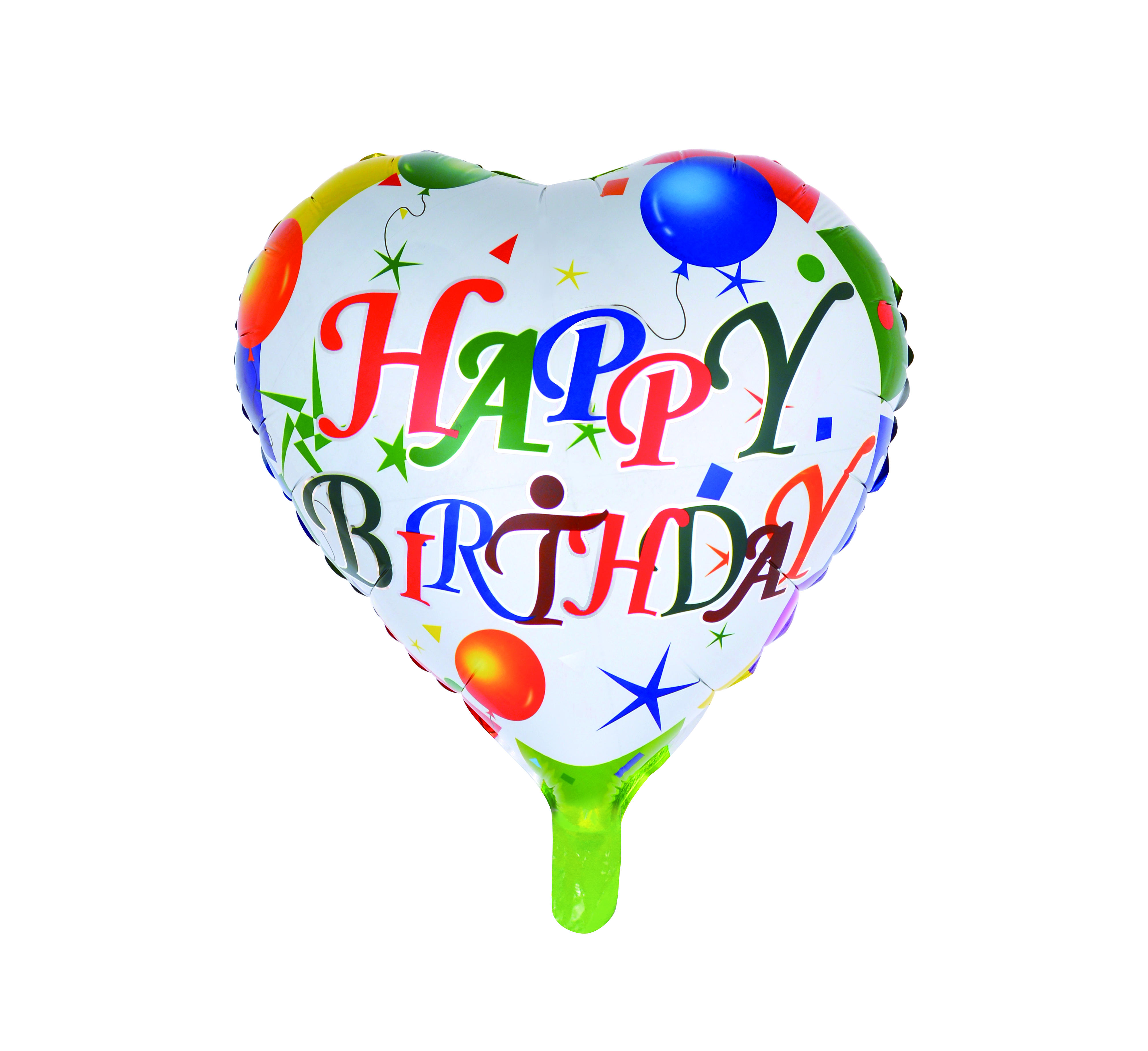 Gaggs Folieballong Hjärta Happy Birthday 45 cm