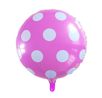 Gaggs Folieballong Prickig Rosa