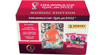 Fifa World Cup 2022 Gift Box Samlarbilder Nordic Edition