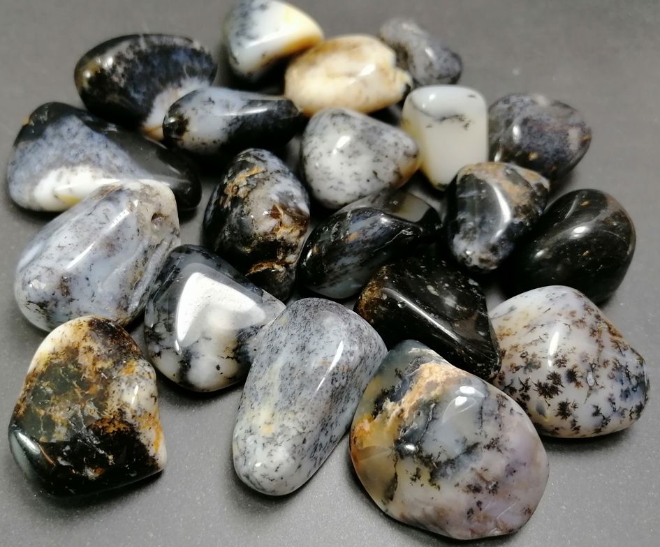 Dendritisk Opal, Trumlad - 2
