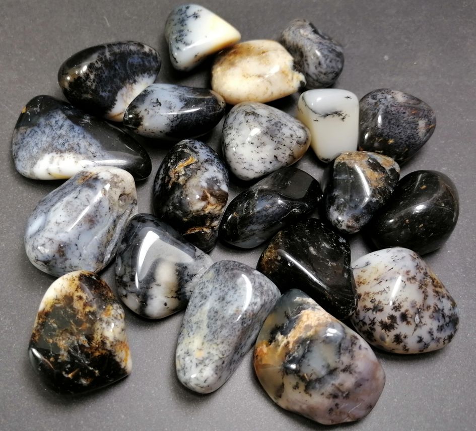 Dendritisk Opal, Trumlad