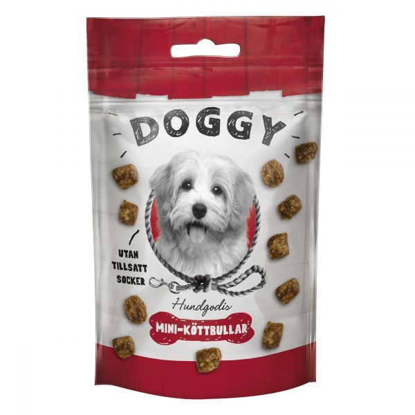 Doggy Hundgodis Mini-Köttbullar 50g