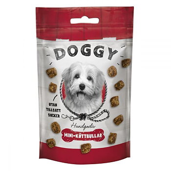 Doggy Hundgodis Mini-Köttbullar 50g