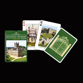 STATELY HOMES Collectors' Cards Kortlek PIATNIK