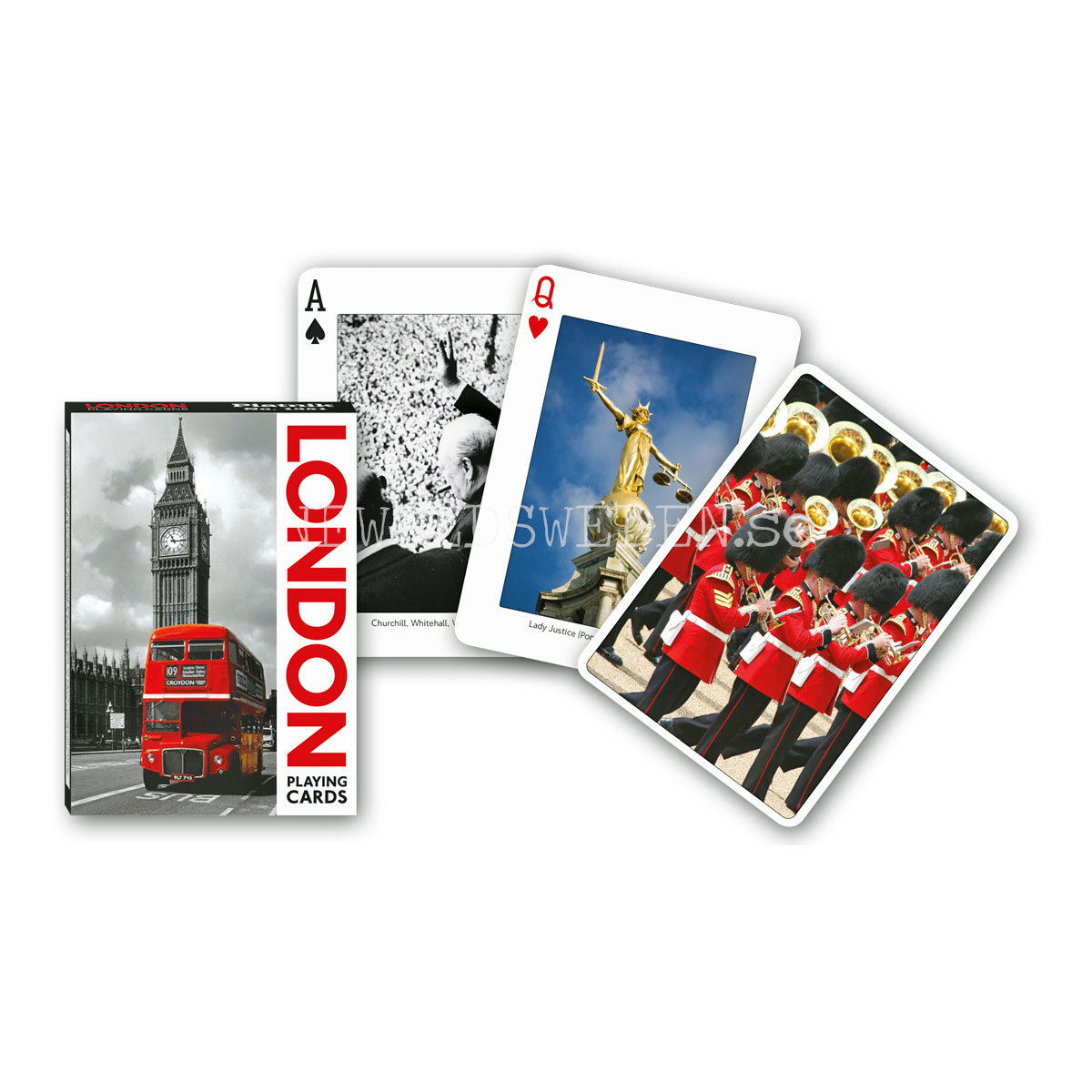 LONDON Collectors' Cards Kortlek PIATNIK - 3