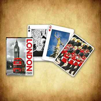 LONDON Collectors' Cards Kortlek PIATNIK