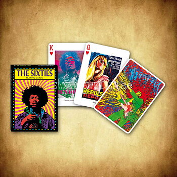 THE SIXTIES Collectors' Cards Kortlek PIATNIK