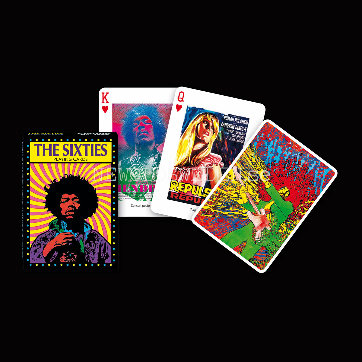 THE SIXTIES Collectors' Cards Kortlek PIATNIK