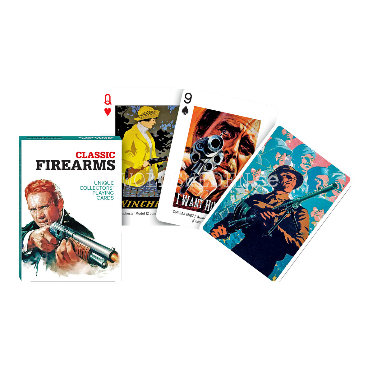 CLASSIC FIREARMS Collectors' Cards Kortlek PIATNIK - 3