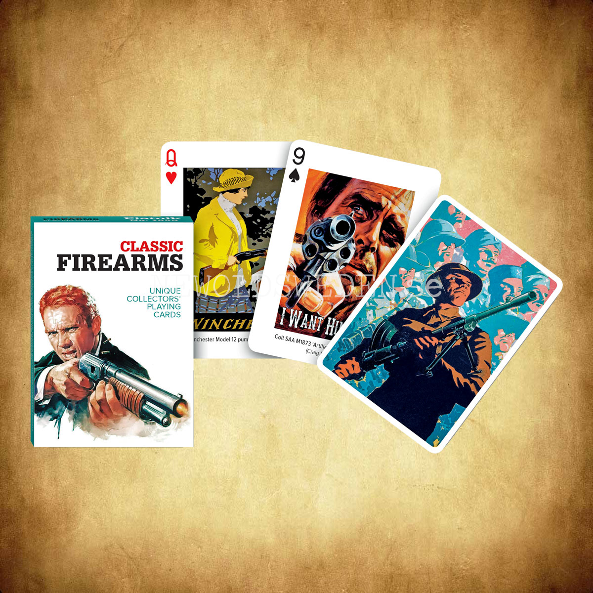 CLASSIC FIREARMS Collectors' Cards Kortlek PIATNIK - 2