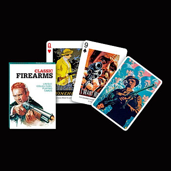 CLASSIC FIREARMS Collectors' Cards Kortlek PIATNIK