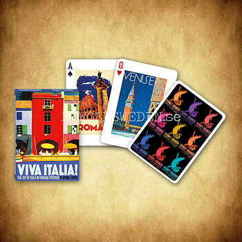 VIVA ITALIA! Collectors' Cards Kortlek PIATNIK **