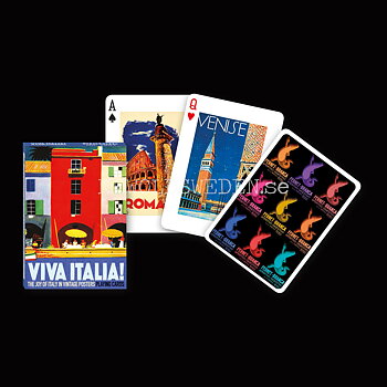 VIVA ITALIA! Collectors' Cards Kortlek PIATNIK **