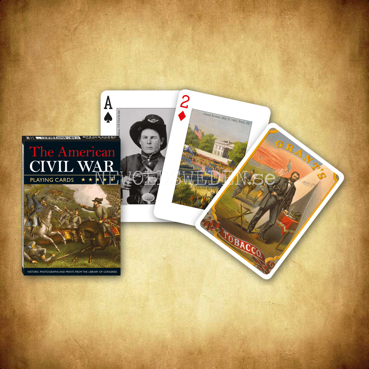 CIVIL WAR Collectors' Cards Kortlek PIATNIK ** - 2