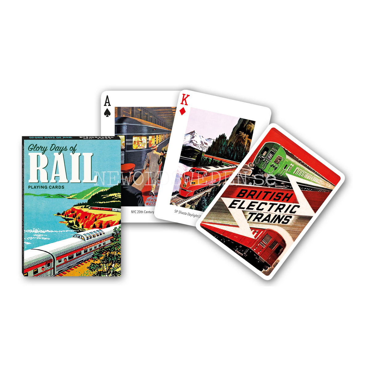 THE GLORY DAYS OF RAIL Collectors' Cards Kortlek PIATNIK - 3