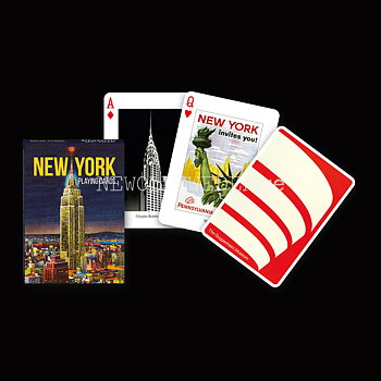 NEW YORK Collectors' Cards Kortlek PIATNIK **