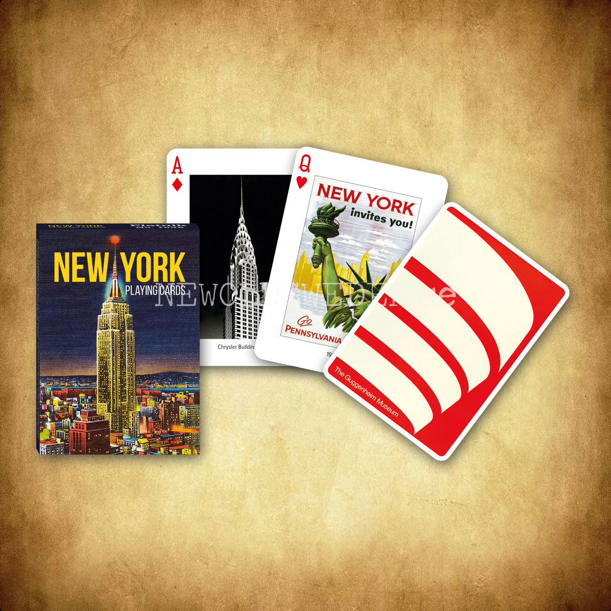 NEW YORK Collectors' Cards Kortlek PIATNIK ** - 2