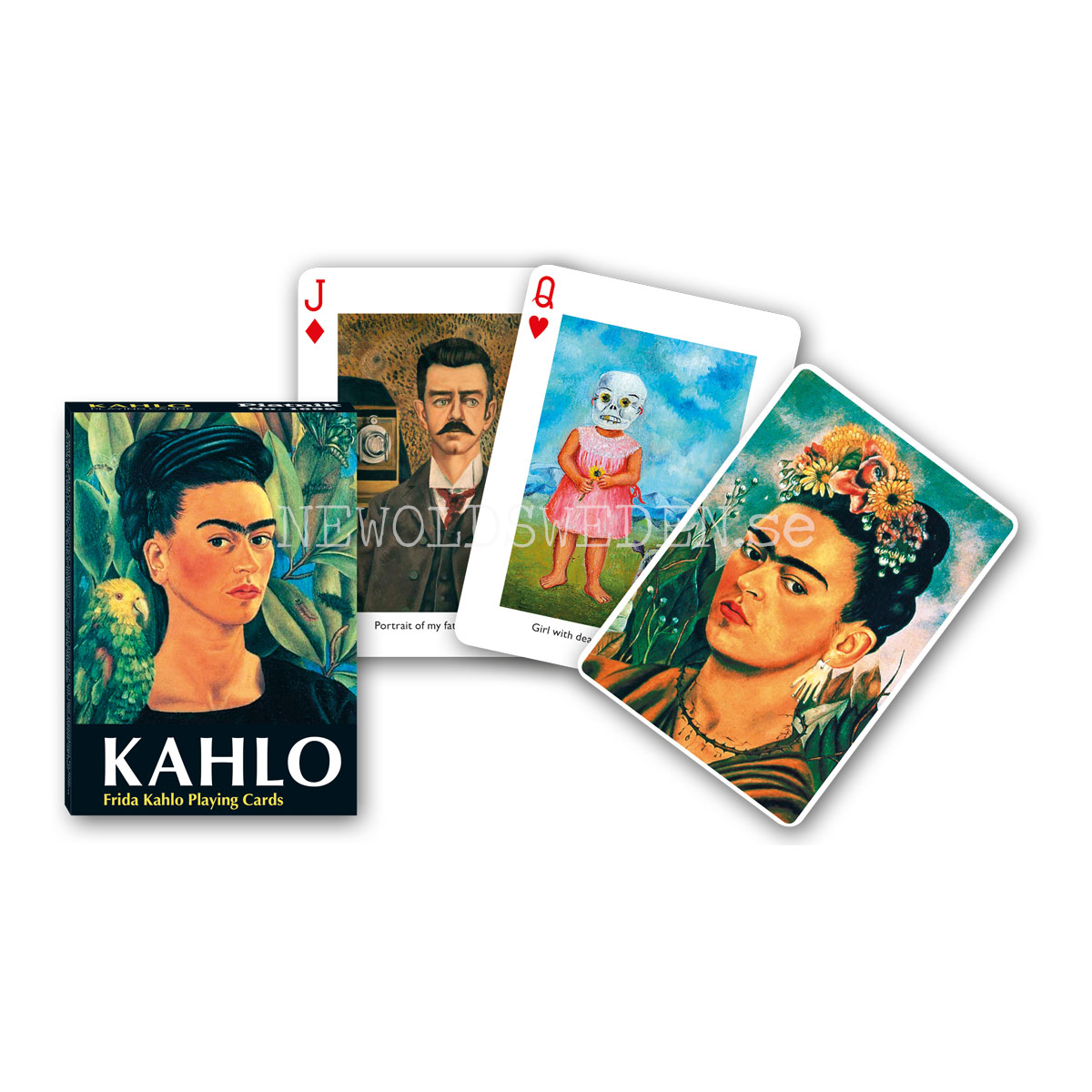 FRIDA KAHLO Collectors' Cards Kortlek PIATNIK - 3
