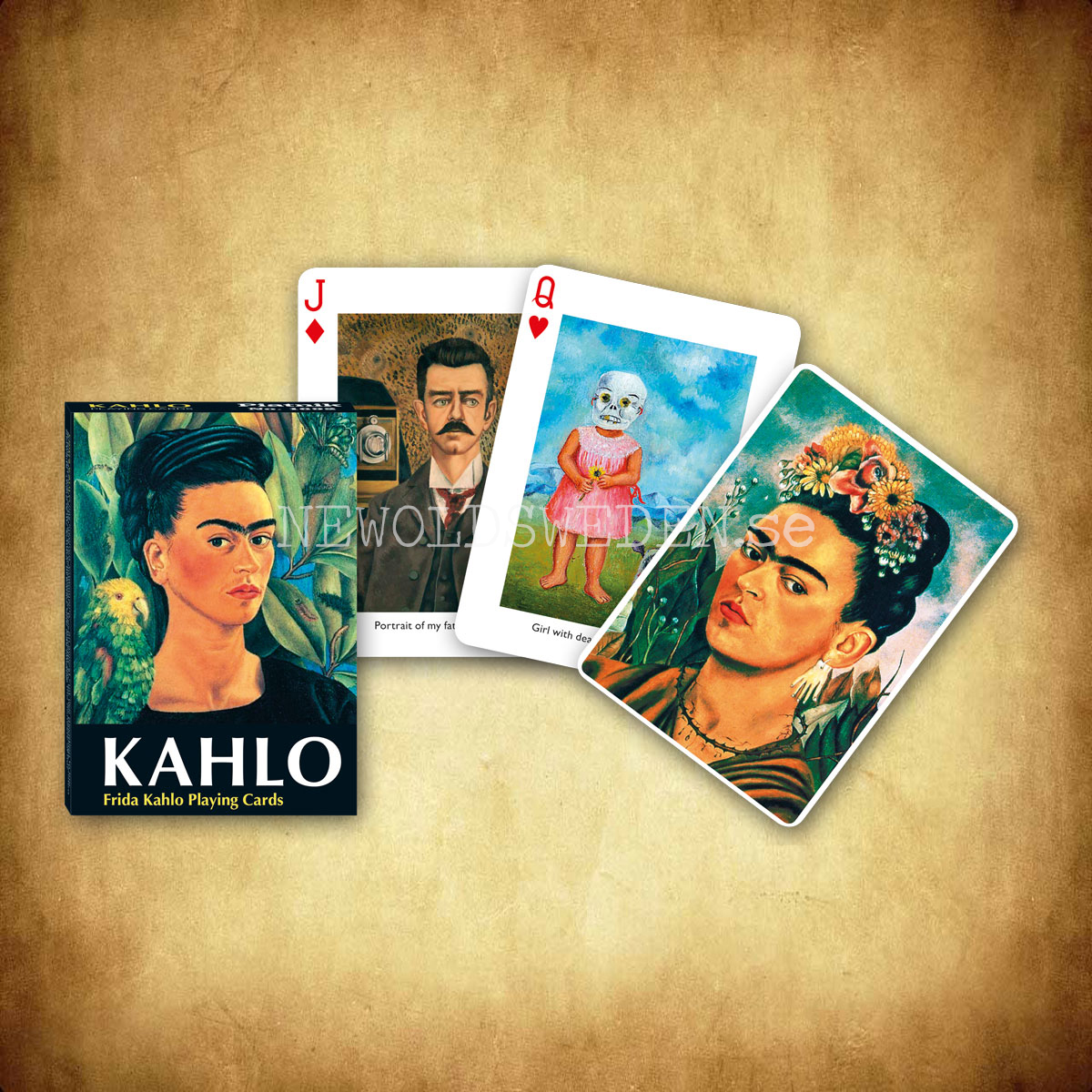 FRIDA KAHLO Collectors' Cards Kortlek PIATNIK - 2