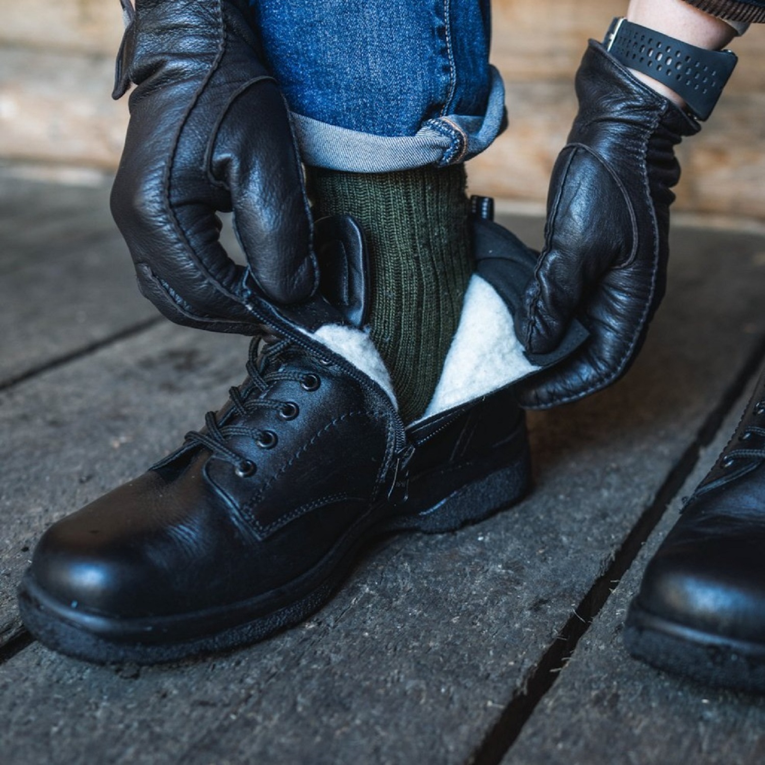 Pomarfin Aaro Herrboots bred läst Grip+ Sula 40-50 - 3