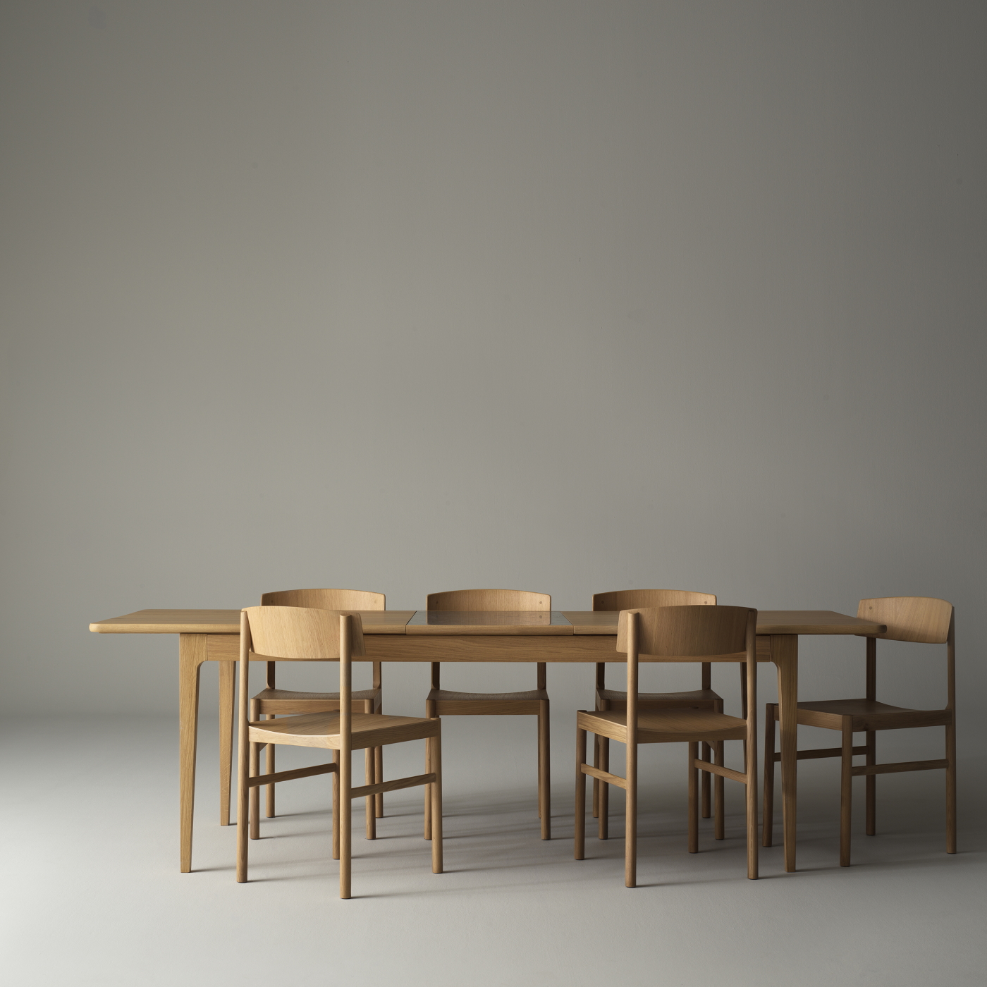 Matbord Höllviken 190 - 290 x 90  cm ek Mavis  - 5