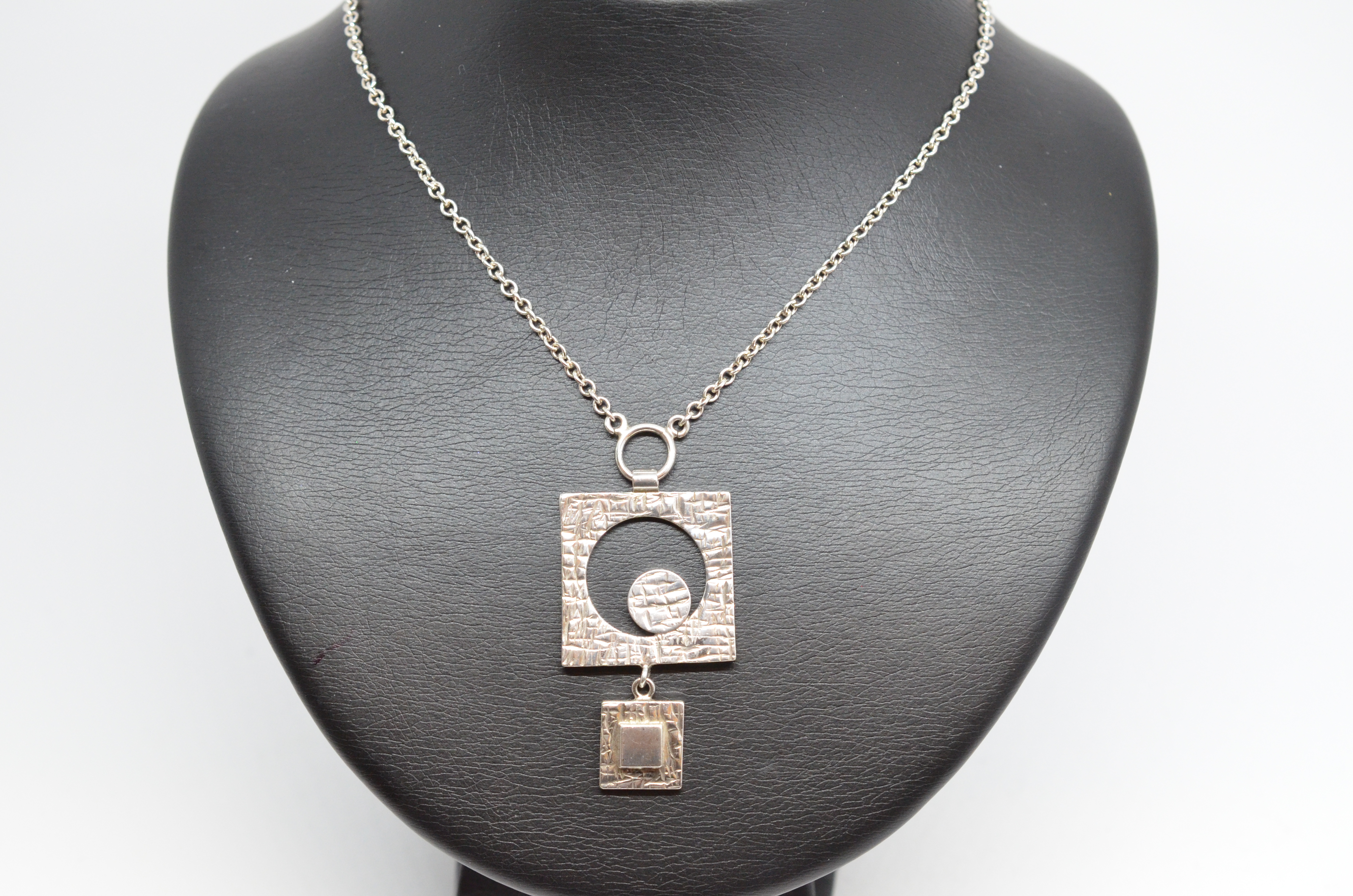 Vintage silver necklace, Victor Jansson  - 2