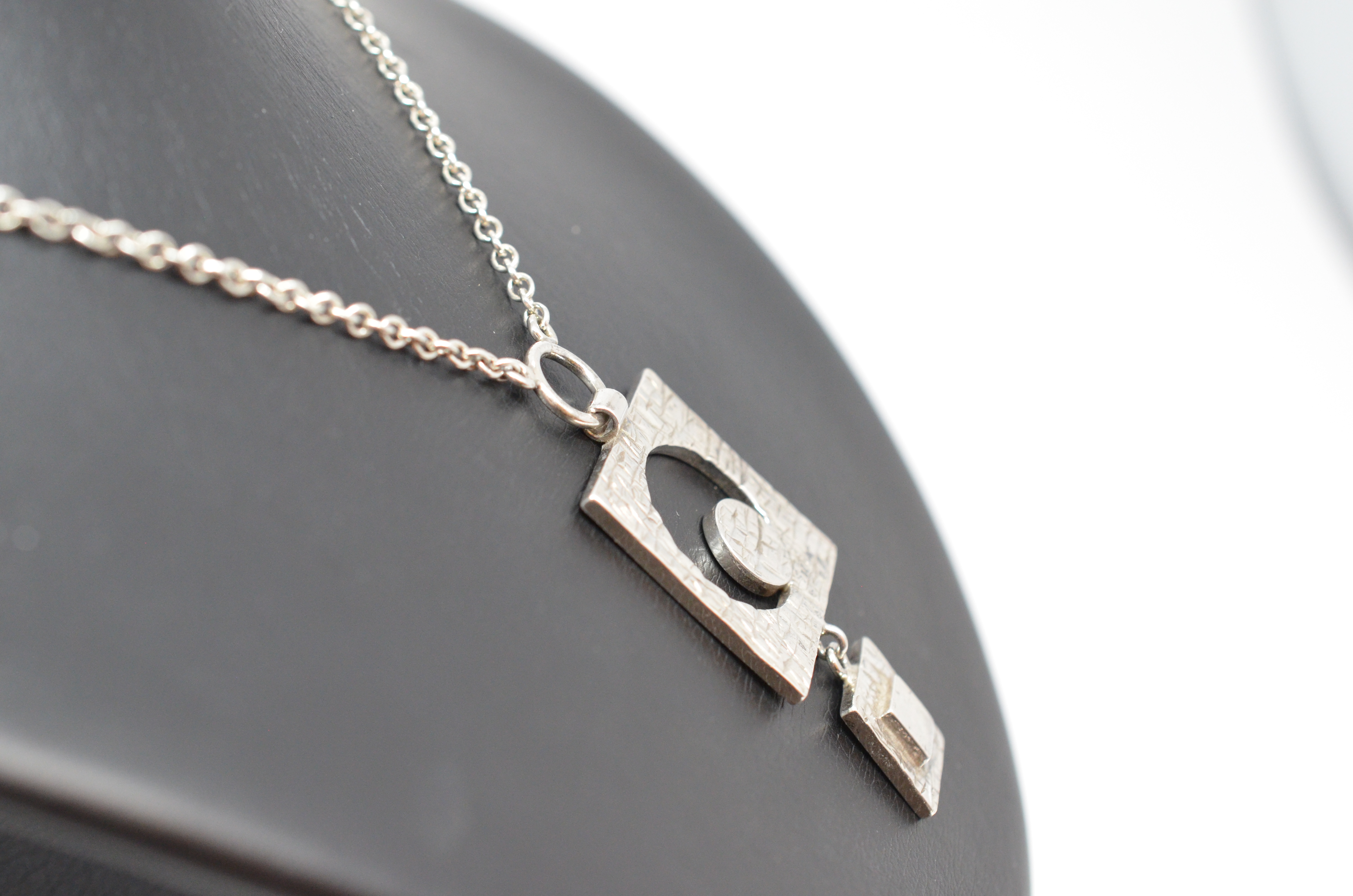 Vintage silver necklace, Victor Jansson 