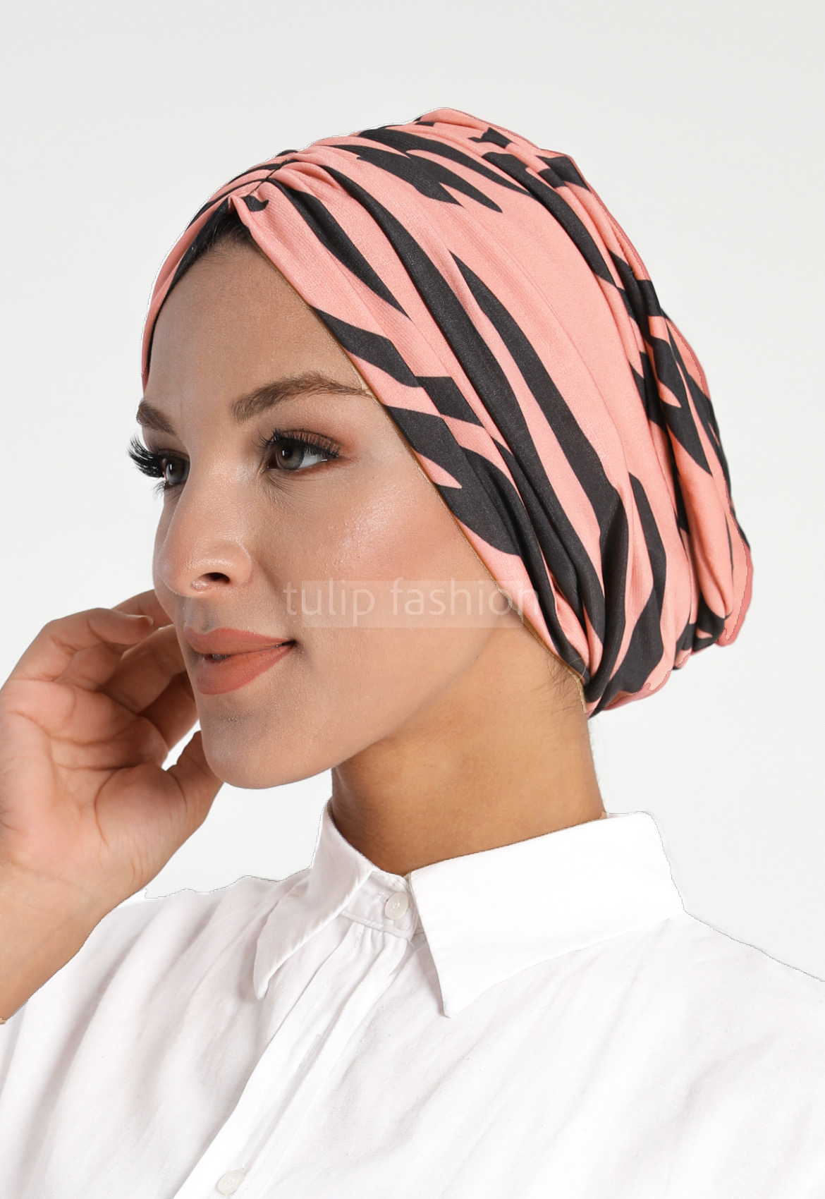 Turban - Yasma - Ljusrosa