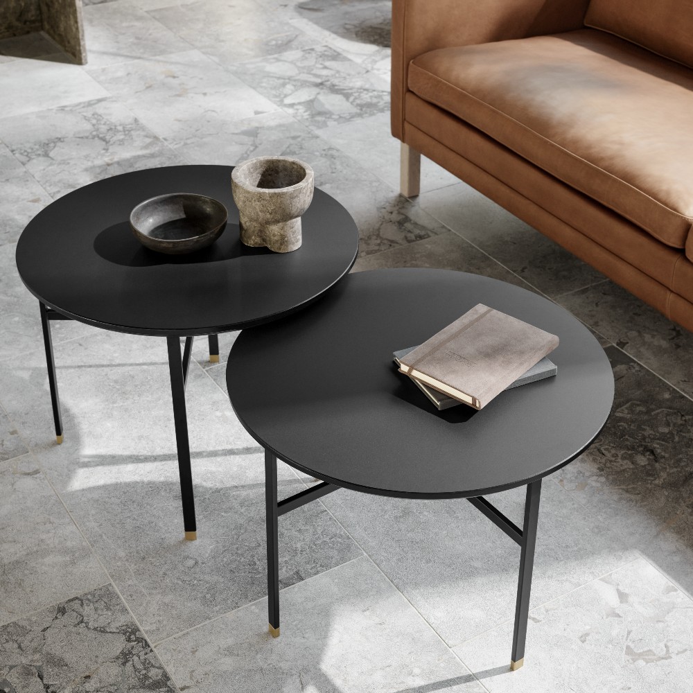 SM241 Coffee table Steel legs - Skovby Furniture - 9