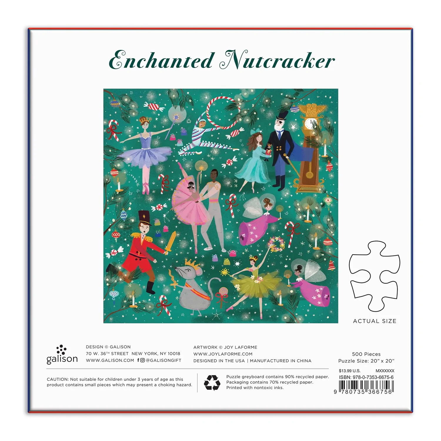 Enchanted Nutcracker 500 Piece Jigsaw Puzzle - 4