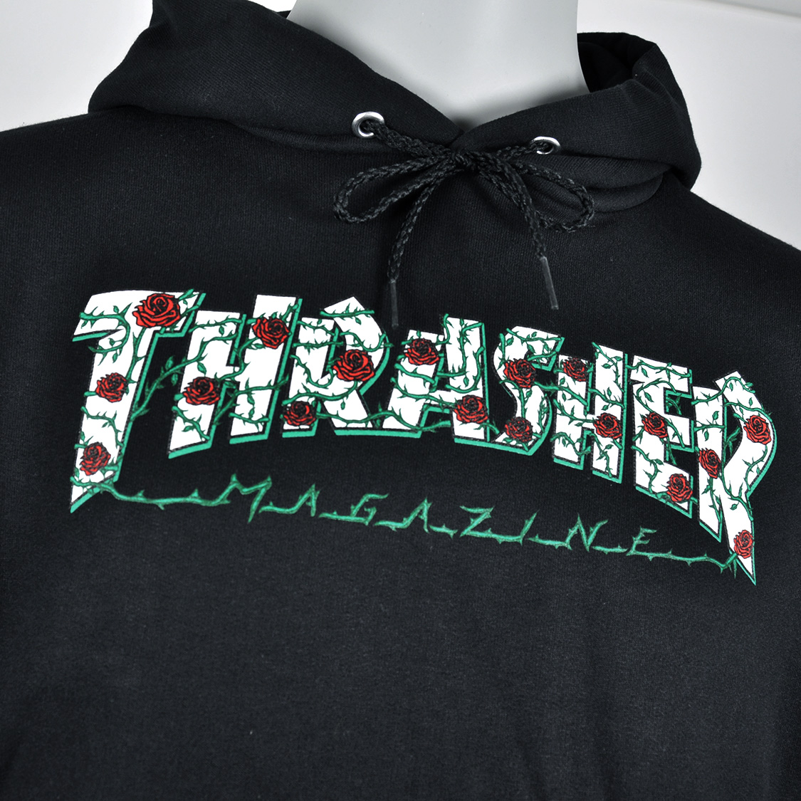 Thrasher - Roses Hood Black - Appertiff Workshop