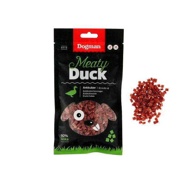 Dogman Duck Cubes 80g